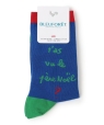 BLEU FORET: Chaussettes Message ���̑�1