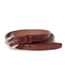 TORY LEATHER: CREASED BELT �L������
