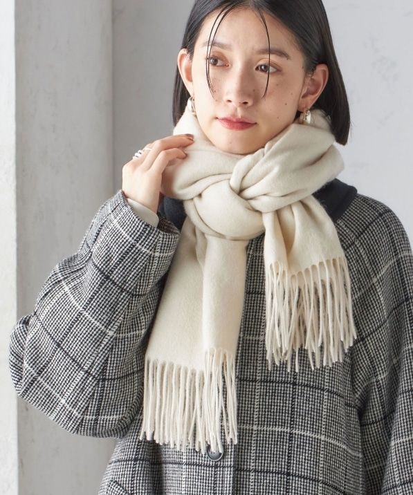 ウール カシミヤ ウォッシャブル ストール: ストール/マフラー  