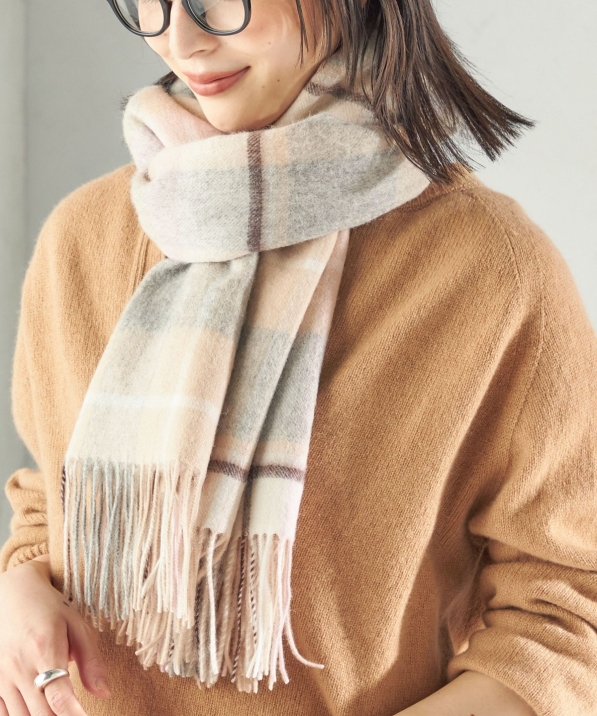 予約》〈手洗い可能〉ウール カシミヤ ウォッシャブル ストール