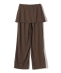 Loro:�q��􂢉\�rSlit Pants with mini SK