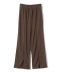 Loro:�q��􂢉\�rSlit Pants with mini SK