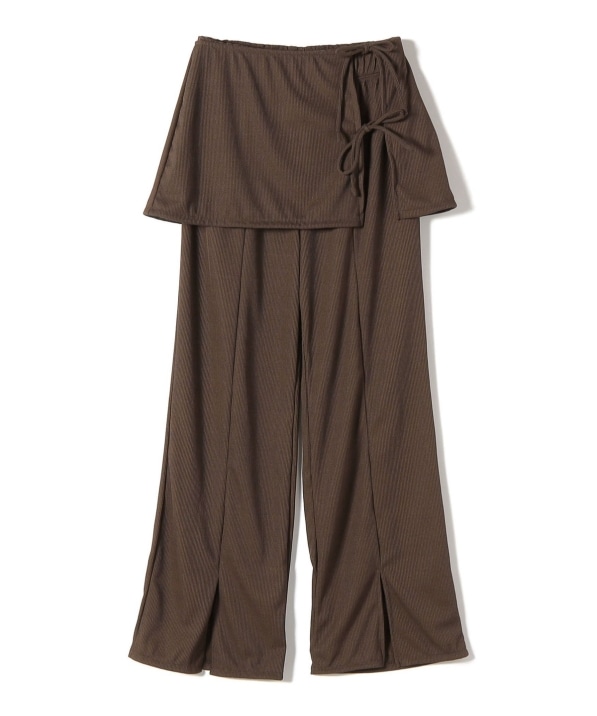 Loro:�q��􂢉\�rSlit Pants with mini SK