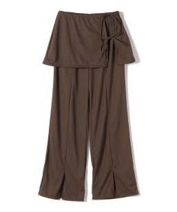 Loro:�q��􂢉\�rSlit Pants with mini SK