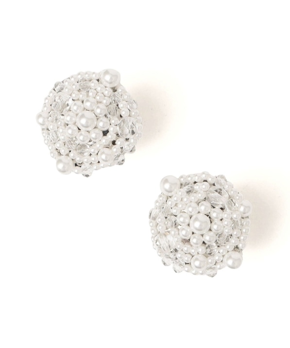 IRIS47:kaleid pearl earring