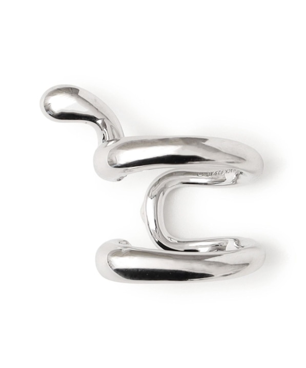 MARIA BLACK: Whirl Ear Cuff�iSilver�j