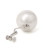 IRIS47:bubble plapearl earring