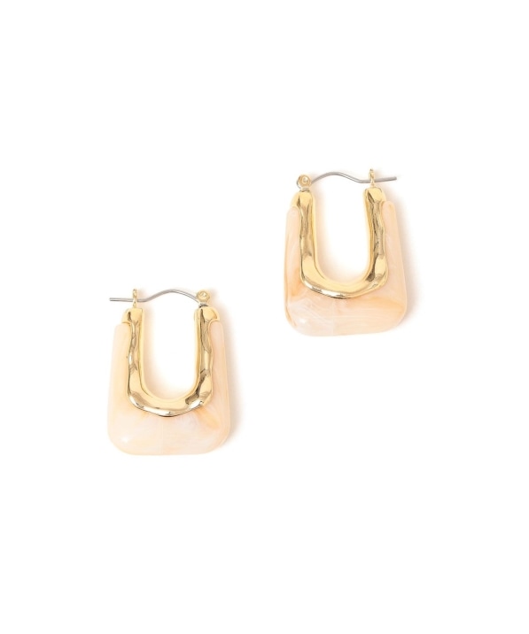 マーブルデザインスクエアピアス アクセサリー Ships 公式サイト 株式会社シップス