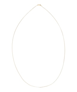 GIGI:Gold line necklace