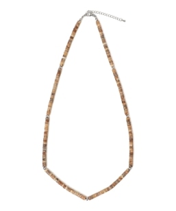 HELENA:MIX MATERIAL NECKLACE
