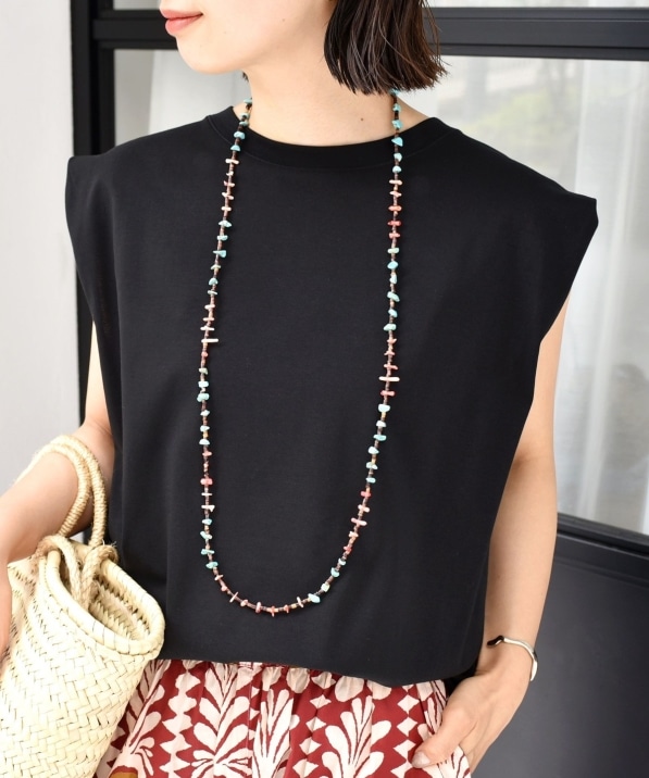 NAVAJO BEADS DESIGN NECKLACEi100cmj