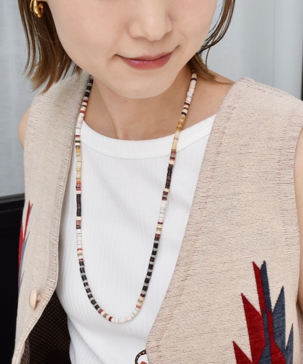 SANTO DOMINGO BEASDS NECKLACEi70cmj