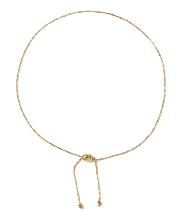 GIGI:Gold ine slide bracelet