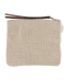 fog linen work: CANNA POUCH