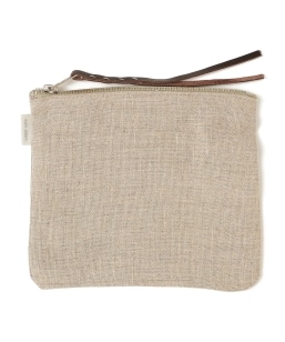 fog linen work: CANNA POUCH