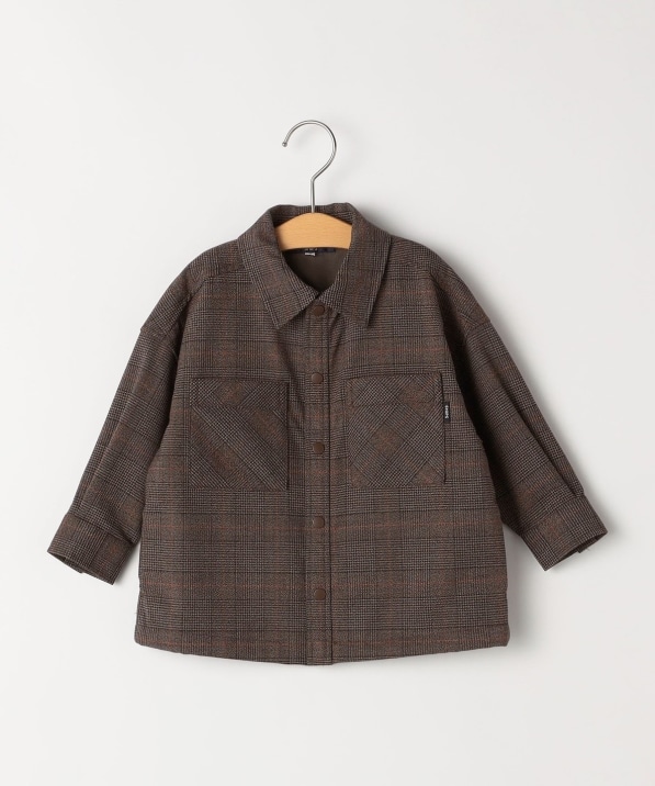 SHIPS KIDS:90cm / �`�F�b�N �V���c �A�E�^�[