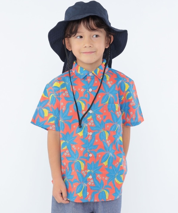 SHIPS KIDS:100�`130cm / ���o�e�B �v�����g ���� �V���c