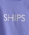 SHIPS KIDS:80〜90cm / SHIPS ロゴ 長袖 TEE