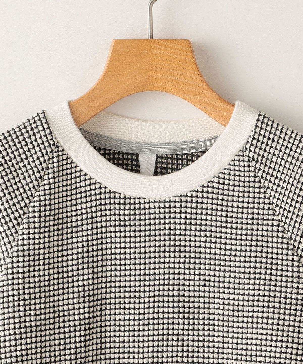 MOUN TEN.:110～140cm / バイカラー ワッフル セーター: Tシャツ