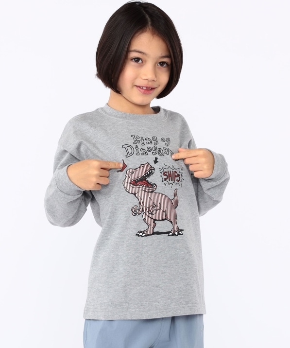 SHIPS KIDS:100�`130cm / �_�C�i�\�[ �`�F���W ���� TEE