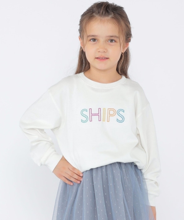 SHIPS KIDS:100�`130cm/�h�J ���S �����O�X���[�u T�V���c