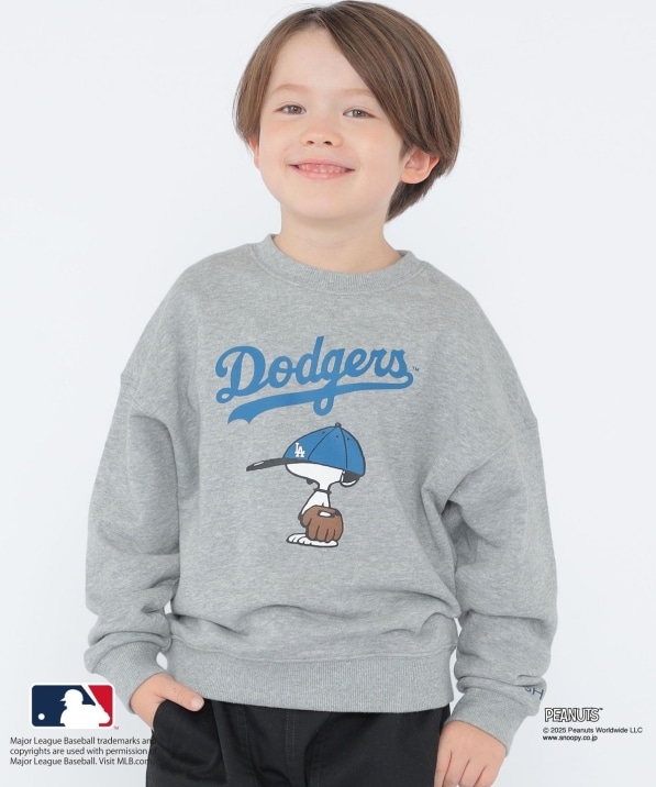 SHIPS KIDS:100`125cm / PEANUTS×MLB vg XEFbg