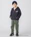 DQ�ZR × SHIPS:110�`150cm ���S ZIP �t�[�f�B�[�qKIDS�r