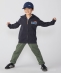 DQ�ZR × SHIPS:110�`150cm ���S ZIP �t�[�f�B�[�qKIDS�r