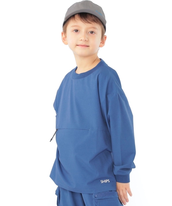 SHIPS KIDS:100�`130cm / �q���@�\�r �T�[�p�X�h���C �����O�X���[�u �g�b�v�X