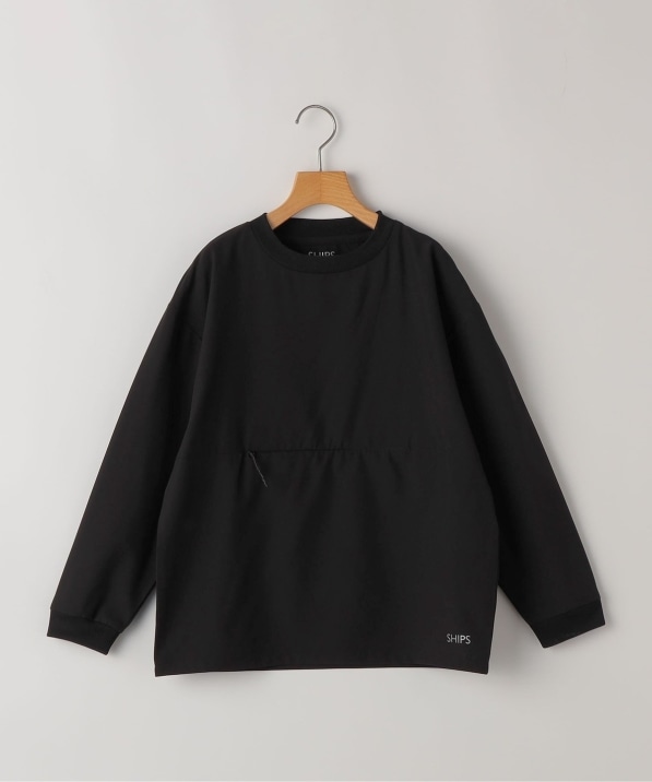 SHIPS KIDS:140�`160cm / �T�[�p�X�h���C �����O�X���[�u �g�b�v�X