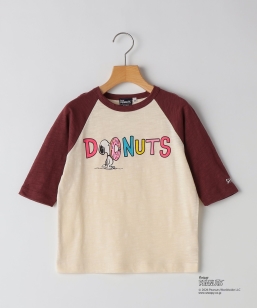 SHIPS KIDS:100�`130cm /PEANUTS �X�k�[�s�[ �t�b�g�{�[�� �v�����g T�V���c