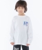 【SHIPS KIDS別注】RUSSELL ATHLETIC:100cm〜160cm / カラーリング ロゴ 長袖 TEE