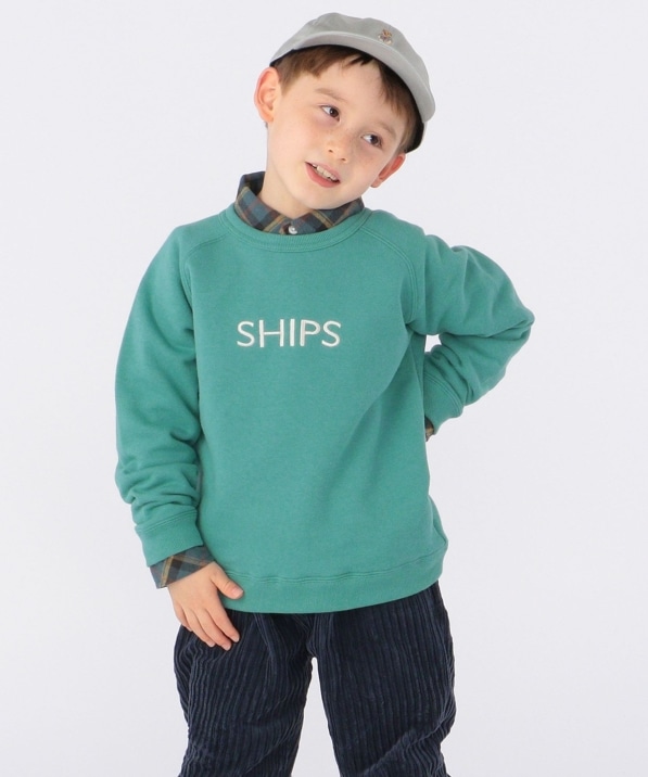SHIPS KIDS:裏毛 ロゴ スウェット(100～130cm): トップス SHIPS 公式