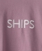 SHIPS KIDS:100〜130cm / SHIPS ロゴ 長袖 TEE