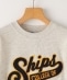 【SHIPS KIDS別注】RUSSELL ATHLETIC:100〜160cm / カレッジ ロゴ スウェット