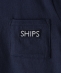 SHIPS KIDS:80〜90cm / SHIPS ロゴ 長袖 TEE