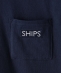 SHIPS KIDS:100〜130cm / SHIPS ロゴ 長袖 TEE