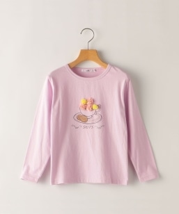 SHIPS KIDS:80�`90cm / �A�t�^�k�[���e�B�[ ���`�[�t ���� TEE