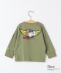 SHIPS KIDS:80�`90cm / PEANUTS FA �v�����g �����O�X���[�u T�V���c