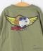 SHIPS KIDS:80�`90cm / PEANUTS FA �v�����g �����O�X���[�u T�V���c