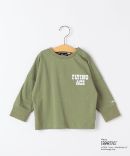 SHIPS KIDS:80�`90cm / PEANUTS FA �v�����g �����O�X���[�u T�V���c