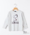 SHIPS KIDS:100�`130cm / PEANUTS FA �v�����g �����O�X���[�u T�V���c