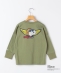 SHIPS KIDS:100�`130cm / PEANUTS FA �v�����g �����O�X���[�u T�V���c