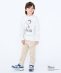 SHIPS KIDS:100�`130cm / PEANUTS FA �v�����g �����O�X���[�u T�V���c