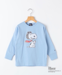 SHIPS KIDS:100�`130cm / PEANUTS FA �v�����g �����O�X���[�u T�V���c