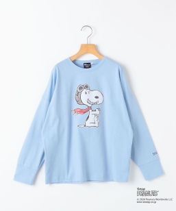 SHIPS KIDS:140�`160cm / PEANUTS FA �v�����g �����O�X���[�u T�V���c