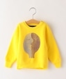 The Animals Observatory:Baby Bear&Dog Sweater(90cm) イエロー