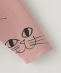 BOBO CHOSES:100`120cm / SMILING CAT CROPPED SWEAT