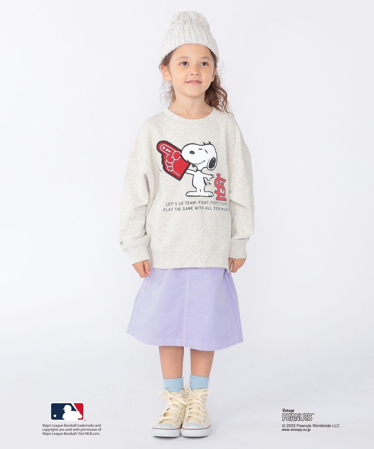 SHIPS KIDS:100～140cm / スヌーピー×MLB スウェット: トップス SHIPS 