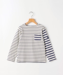 SHIPS KIDS:80�`90cm /�N���C�W�[�p�^�[�� �{�[�_�[ �����O�X���[�u T�V���c